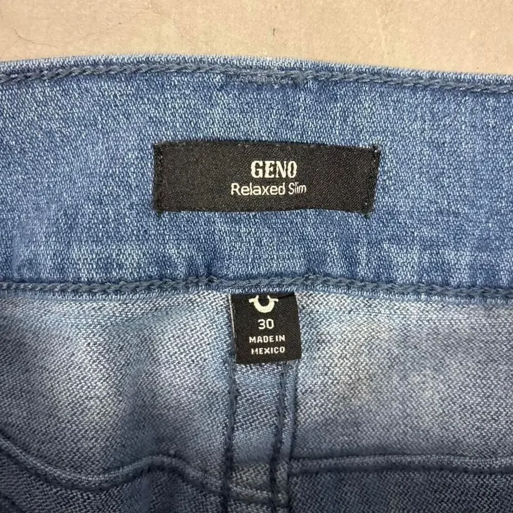 y2k true religion lightwashed jeans